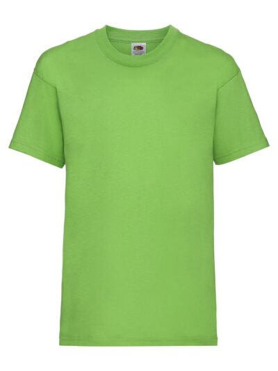 Kids Valueweight T - lime, 3-4
