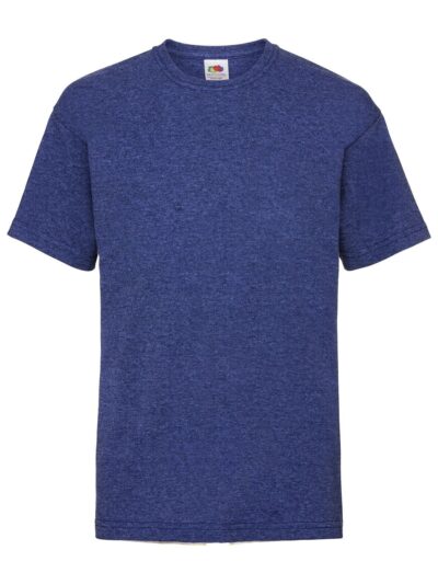 Kids Valueweight T - retro heather royal, 3-4