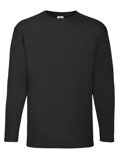 Valueweight Long Sleeve T - black, S