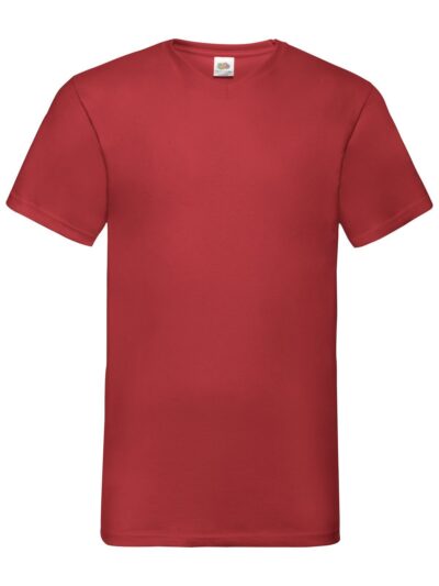 Valueweight V-Neck T - red, S