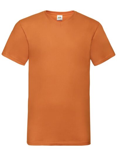 Valueweight V-Neck T - orange, S