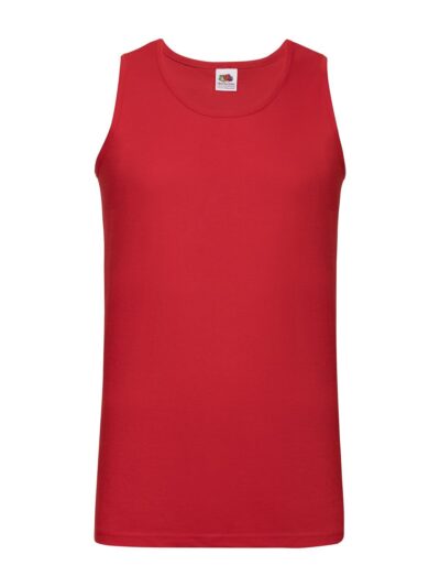 Valueweight Athletic Vest - red, S
