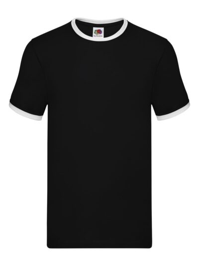 Valueweight Ringer T - black-white, S