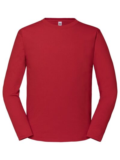 Iconic 195 Long Sleeve T - red, XS