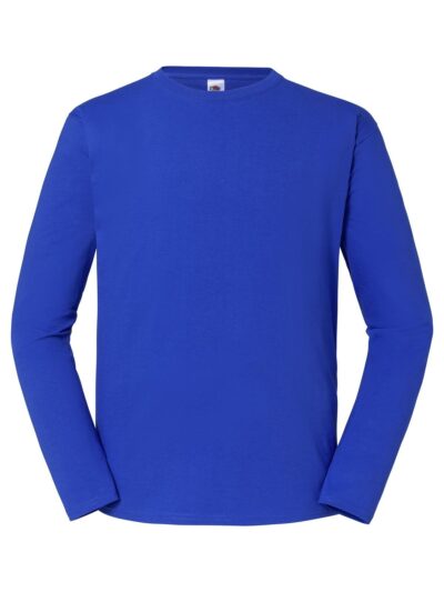 Iconic 195 Long Sleeve T - royal blue, XS