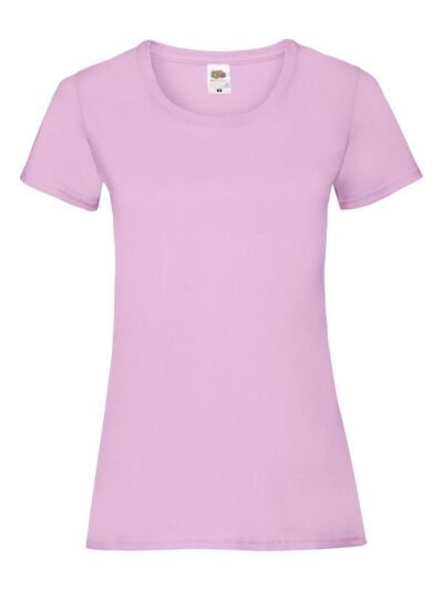 Ladies Valueweight T - light pink, XS