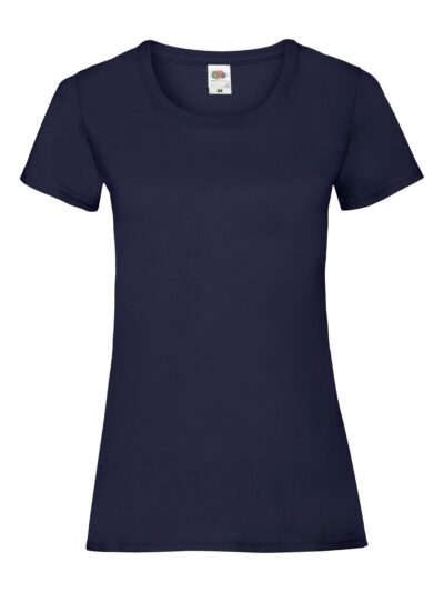 Ladies Valueweight T - deep navy, XS