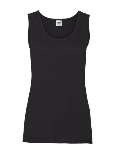 Ladies Valueweight Vest - black, XS