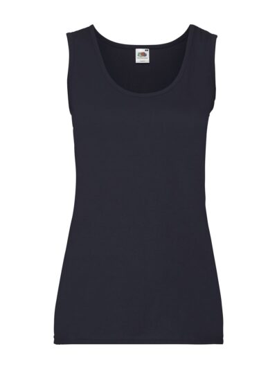 Ladies Valueweight Vest - deep navy, XS