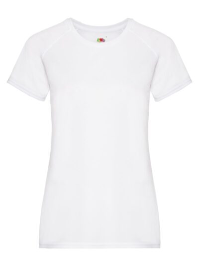 Ladies Performance T - white, XS