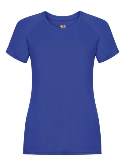 Ladies Performance T - royal blue, XS