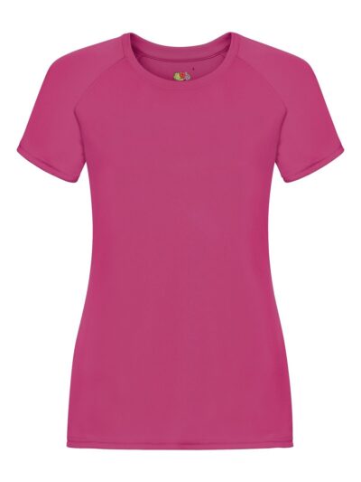 Ladies Performance T - fuchsia, XS