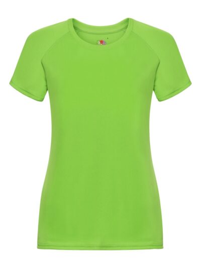 Ladies Performance T - lime, XS