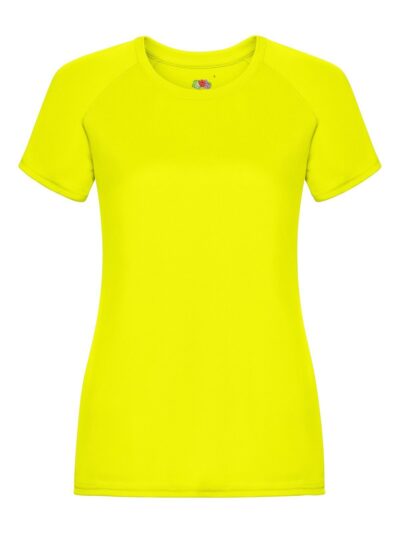 Ladies Performance T - bright yellow, XS