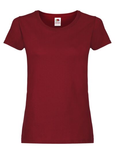 Ladies Original T - brick red, XS