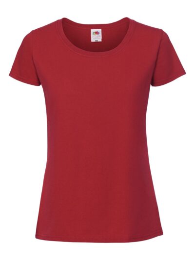 Ladies Iconic 195 T - red, XS