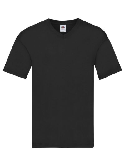 Original V-Neck T - black, S
