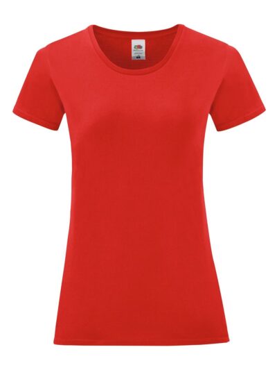Ladies Iconic 150 T - red, XS