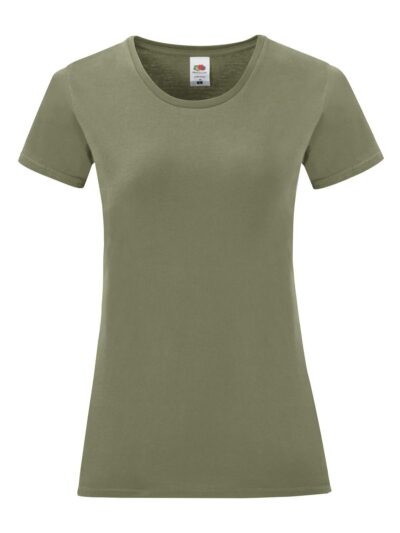 Ladies Iconic 150 T - classic olive, XS