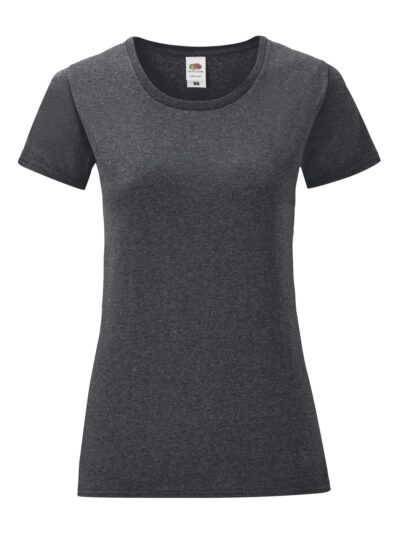 Ladies Iconic 150 T - grigio melange scuro, XS