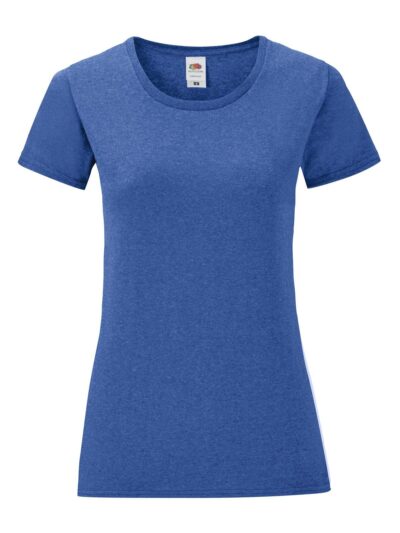 Ladies Iconic 150 T - retro heather royal, XS