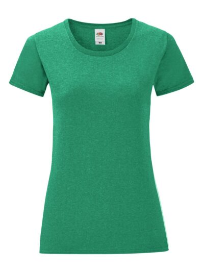 Ladies Iconic 150 T - retro heather green, XS