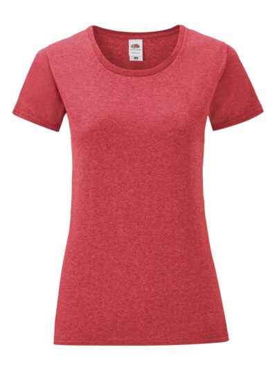 Ladies Iconic 150 T - vintage heather red, XS