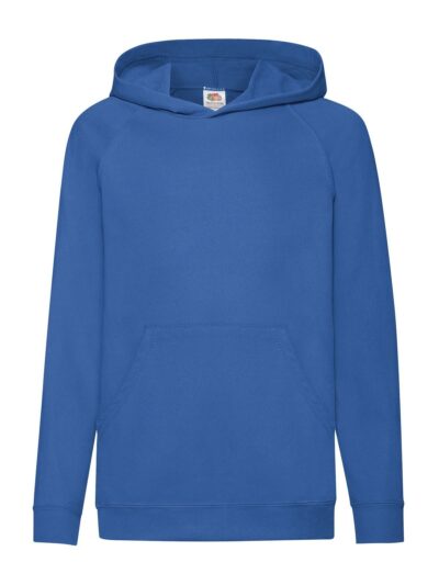 Kids Lightweight Hooded Sweat - royal blue, 5-6