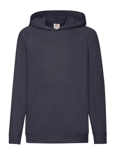 Kids Lightweight Hooded Sweat - deep navy, 5-6