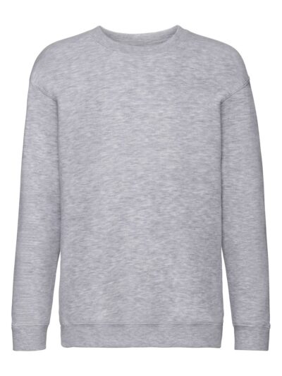 Kids Premium Set-In Sweat - heather grey, 3-4