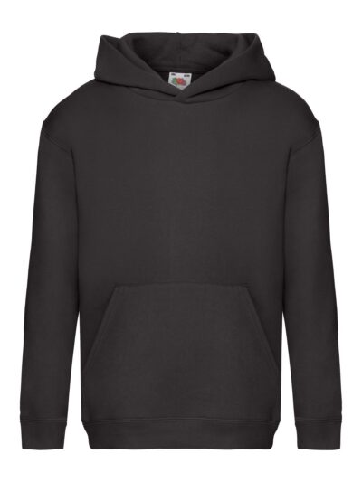 Kids Premium Hooded Sweat - black, 5-6