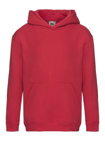 Kids Premium Hooded Sweat - red, 5-6