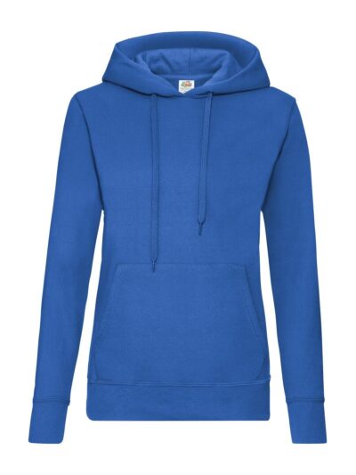 Ladies Classic Hooded Sweat - royal blue, XS