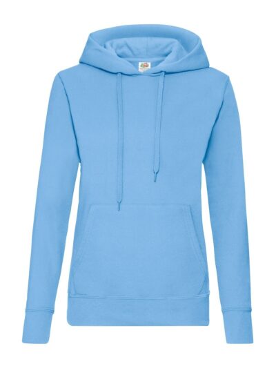 Ladies Classic Hooded Sweat - sky blue, XS