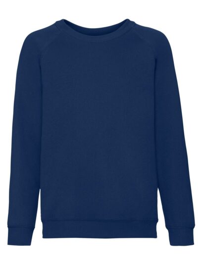 Kids Classic Raglan Sweat - navy, 3-4