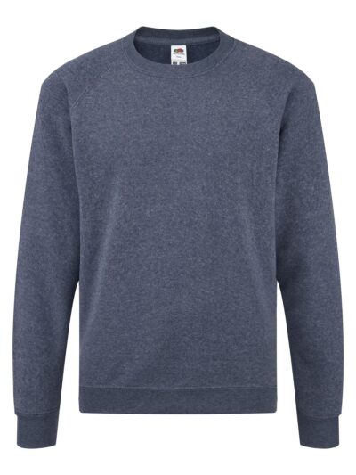 Kids Classic Raglan Sweat - vintage heather navy, 3-4