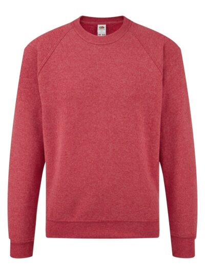 Kids Classic Raglan Sweat - vintage heather red, 3-4