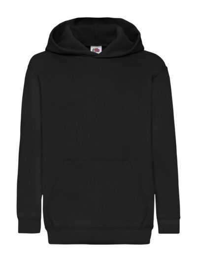 Kids Classic Hooded Sweat - black, 5-6