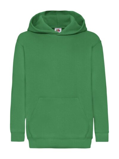 Kids Classic Hooded Sweat - kelly green, 5-6
