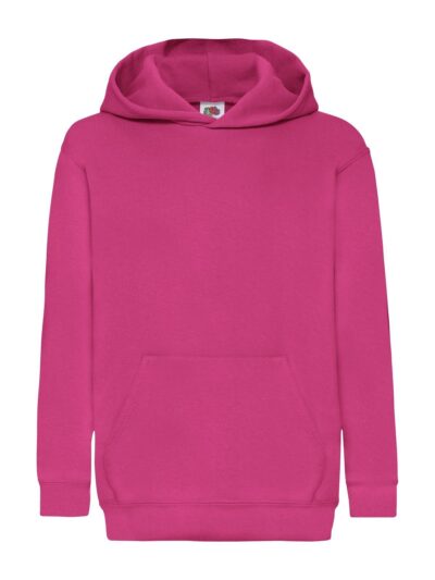 Kids Classic Hooded Sweat - fuchsia, 5-6
