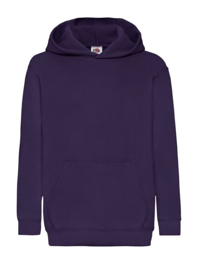 Kids Classic Hooded Sweat - purple, 5-6