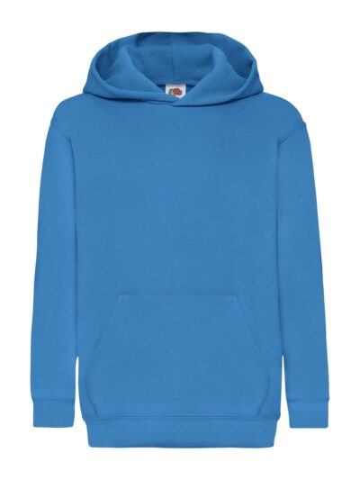 Kids Classic Hooded Sweat - azure blue, 5-6