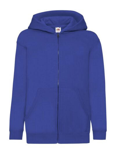 Kids Classic Hooded Sweat Jacket - royal blue, 5-6