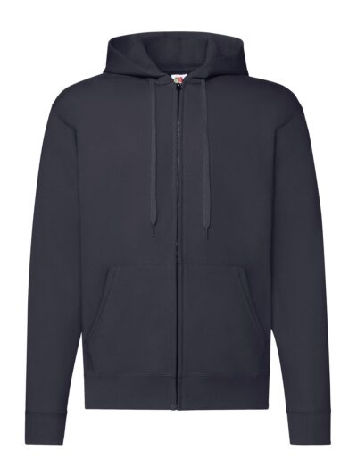 Classic Hooded Sweat Jacket - deep navy, S