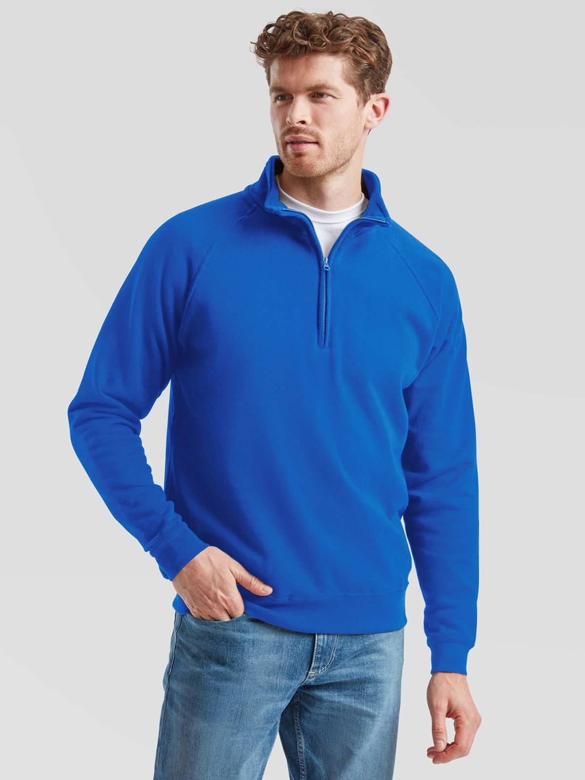 Classic Zip Neck Sweat