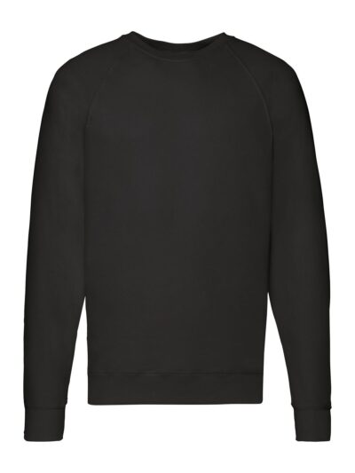 Lightweight Raglan Sweat - black, S