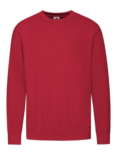 Lightweight Set-In Sweat - red, S
