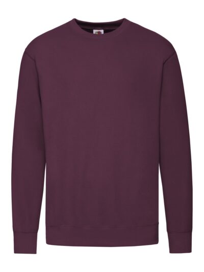 Lightweight Set-In Sweat - burgundy, S