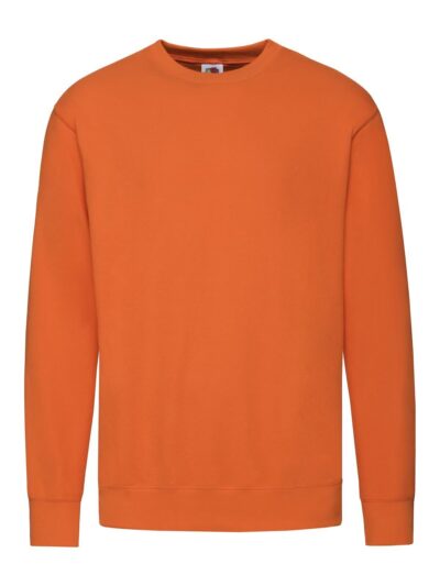Lightweight Set-In Sweat - orange, S