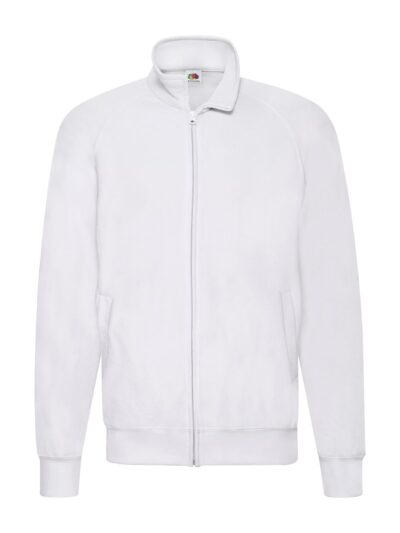 Lightweight Sweat Jacket - white, S